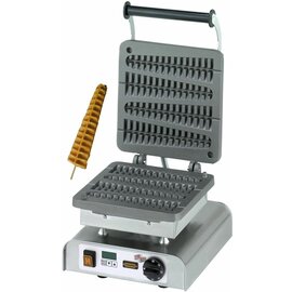 waffle iron  | wafer size 60 x 230 x h 25 mm (4x)  | 2200 watts 230 volts product photo